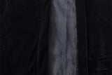 Large Velvet Curtains Black 600cm wide x 230cm Drop PINCH PLEAT 30 Hooks New V702-CNA3-1 NB BLACK