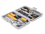 30 Pieces Magnetic T Handle Ratchet Wrench and Screwdriver Set Home Repair Tool Kit for Household V1294-YM0901-3111250208311