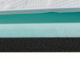 Dreamz Dual-Layer Memory Foam Mattress Topper Single MP1018-S-AU