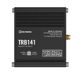 Teltonika TRB141 Industrial Rugged GPIO LTE Gateway, 4G/LTE , I/O Connector Block, Micro-USB, V1202-V2-NHT-TRB141