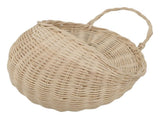 Wall Hanging Rattan Basket Multifunctional Wall Mounted Woven Storage Basket for Home Beige V1294-YM3117220247011-0421