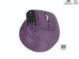 Ergonomic Vertical Mouse - 2.4G/Bluetooth Multi-Mode, LED Display, 57-Degree Angle, & 400mAh V888-ELOSUNG35693