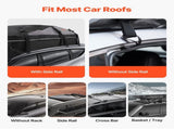 Car Rooftop Cargo Carrier Bag, 21 Cubic Feet Cargo Carrier for Car Roof, 100% Waterproof 900D Oxford V952-CDHBXM20LFYCV5QCOV0