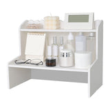 Desktop Wood Display Shelf Desk Multi Layer Storage Rack Mini Bookshelf Cosmetics Organizer L V1294-YM0703-3117230119413