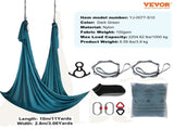 Aerial Silk & Yoga Swing, 10 m Length, Aerial Yoga Hammock Kit with 100gsm Nylon Fabric, Full V952-DCK10X28MMLCZSF51V0