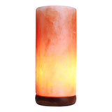 12V 12W Cylinder Himalayan Pink Salt Lamp Carved Rock Crystal Light Bulb On/Off V238-SUPDZ-32752437166160