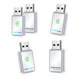 2-in-1 Wireless CarPlay Adapter USB Dongle for CarPlay & Android Auto V1263-JX-5133