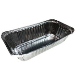 144x Aluminium Disposable Foil Food Container Trays Pans w/ Lids Covers Bulk 20x11x5cm V563-AF2011-6L-24PK