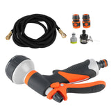 Garden Irrigation Sprayer Telescopic Hose Kit Plants Flowers Watering Sprinkler Accessory V1294-YM0901-3111200143011