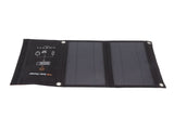 15W Monocrystalline Solar Panel Charger Dual USB Foldable Solar Charging Pack Outdoor Phone Power V1294-YM0718-3114220080111