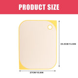 Portable Beige Plastic Cutting Board, Solid and Hygienic for Kitchen V1192-AZ-W-32885