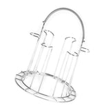 Glass Water Cup Rack Bracket Stainless Steel Household Draining Cup Storage Rack Holder for Party V1294-YM0626-3118220342411