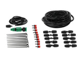 10m 8/11 Hose Adjustable Drippers Tee Kit Garden Automatic Watering Drip Irrigation System V1294-YM0901-3111210195611