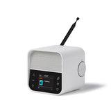 Lexon Oslo Dab & Fm Alarm Clock Radio / Bluetooth Speaker / Wireless Charger - White V398-LD-LA130W