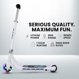 ROVO KIDS WhizKid Electric Scooter, Ages 5-11, Adjustable Height, AU Compliant, Lithium Battery, V219-TRNESCRVU1WA