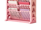 Book Rack Storage Bookshelf Small Storage Bookshelf Bookcase Large Capacity Easy Access for Living V1294-YM0901-3116230016115