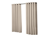 2x Blockout Curtains Panels 3 Layers Beige CD1003-180X230-BE_NZ