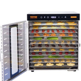 VEVOR 10 Trays Food Dehydrator Machine Stainless Steel 1000W Jerky Fruit Drying V952-SP1005481000WM6IMV3