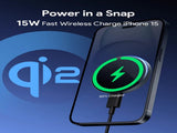 Aukey Magfusion Aura Qi2 Magnetic Fast Wireless Charger V1089-LLTSN1048333