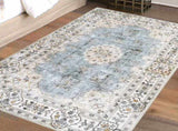Marlow Floor Rug Short Pile Washable Vintage Carpet Soft Plush Non Slip 200x290 FR2040-200X290