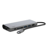 Belkin USB-C Multimedia Hub - , Compact, 60W, 5Gbps, 1x 4K HDMI, 1x USB-C, 2x USB-A, 1x V1202-V2-MPABUSBCMHGRY