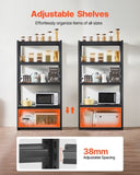 VEVOR Storage Shelves 18" D x 36" W x 72" H 5-tier Garage Storage Shelving，457 x 914 x 1829mm V952-JSBSXHJ18367ZVVUXV0