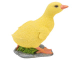 Garden Duck Statue Outdoor Yard Resin Cute Animal Lawn Figurine Patio Ornament Sculpture Art Yellow V1294-YM0521-3111230036211