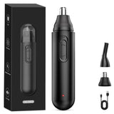 Hair Grooming Kit-Men's Electric Hair Clipper and Nose Trimmer Set - Stainless Steel Blade, LCD V888-ELOSUNG56161