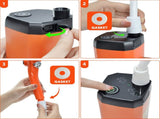 Portable Camping Shower IPX7 Waterproof Outdoor Shower Water Pump with Rechargeable Battery and V985-CAMPINGSHOWER