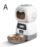Smart Pet Automatic Feeder with 3.5L Capacity, Timed Portion Control, WiFi Remote Control, Voice V1341-ZY-XU2XU64T-B
