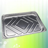 Durable Bbq Aluminum Foil Pans for Easy Grill Maintenance 10Pcs V1366-AZ2-W-21903