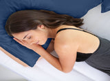 MULBERRY SILK PILLOW CASE TWIN PACK - SIZE 51X76CM - NAVY ABM-204370