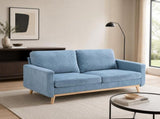 Comforro Willow 2 Seater Compressed Sofa V1158-SF-LM2442-21-2S-AQUA