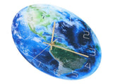 Earth Wall Clock Acrylic Silent Movement Accurate Cutting Stable Non Ticking Space Science Clock for V1294-YM0710-3115210161511