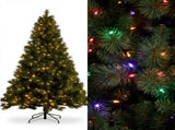 Christabelle 2.3m 7.5ft Grand Sierra Christmas Tree Pre Lit Multi Function LED Memory Wire Arti 112_WFLGS75