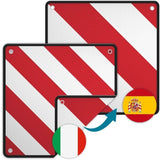 2 in 1 Bicycle Signal Reflector for Motorhome Bike Carriers V1237-ZY-522-0061