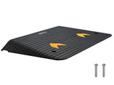 Upgraded Rubber Threshold Ramp, 8.9 cm Rise Door Ramp with 1 Channel, Natural Rubber Car Ramp with V952-XBLYPDGB1355X9T5NV0