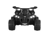 Rigo Kids Ride On Car ATV Quad Motorbike Storage Rack Electric Toys 12V Black RCAR-MBIKE-ATV-L-BK