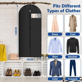 Garments 60 X 140 Cm Pack Of 6, Waterproof Dustproof Clothes With Zip, Hanging Garment V1188-MS-227-1111