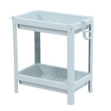 Bathroom Floor Shelf Bathroom Open Shelf Unit Freestanding Corner Rack Shelves V1294-YM0706-3112230061511