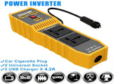 400W Car Power Inverter High Frequency Modified Sine Inverter DC 12V to AC 220V Converter with 3 USB V1294-YM0901-H41300-220