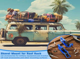 8 Pcs Shovel Holder, Heavy Duty Shovel Mounts for Roof Rack, Quick Release Axe Holder Mount Kit, V1258-DP02-C-2871