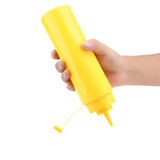 720ml 10pcs / Set Plastic Condiment Dispenser for Sauce Oil Cream Vineger V1294-YM0901-JY13531-02