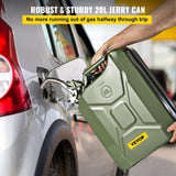 VEVOR Jerry Fuel Can, 20 L Portable Jerry Gas Can with Flexible Spout System, Rustproof ＆ V952-JBYTHSBDDWC4LF1DFV0
