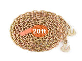 Transport Binder Chain, 2222 kg Working Load Limit, G80 Tow Chain Tie Down with Grab Hooks, DOT V952-ZGTLJZMGDXZYJUZEDV0