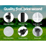 Instahut Gazebo Pop Up 3x3m w/Base Podx4 Marquee Folding Outdoor Wedding Camping Tent Shade Canopy GAZEBO-T-3X3-F-WH-BASE
