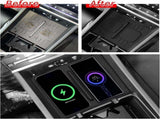 for 2024 2025 2026 Hyundai Santa Fe Not for Hyundai Tucson Center Console Silicone Water Cup Holder V1258-DP02-WO-476