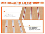 PEX Heat Transfer Plates 0.6m, Radiant Heat Plates for 19mm PEX Pipe, Durable Aluminum & Easy V952-LZCRBSY34PEX9U8IEV0
