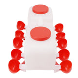 Automatic Chicken Waterer 10L Large Poultry Drinking Cups with 10pcs Bowls for Duck Goose V1294-YM0710-3111230252211