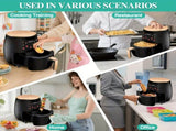 "5L Intelligent Touch Healthy Fresh Cooking Air Fryer V1102-HEJD-002